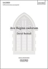 Ave Regina Caelorum SATB choral sheet music cover